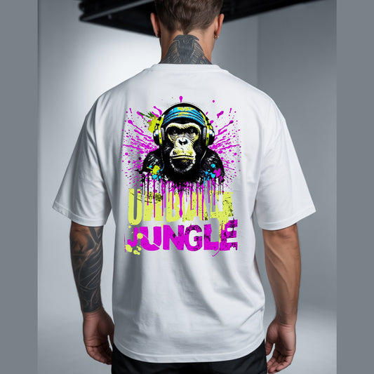 Camiseta OVERSIZE para hombre, diseño GORILA URBAN ...