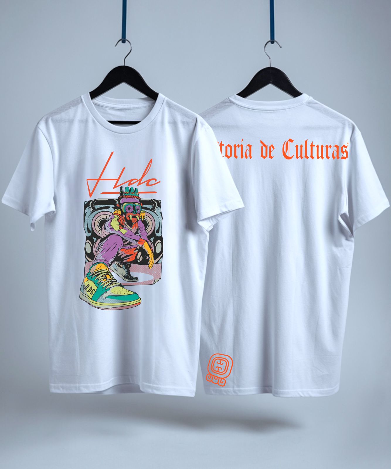 Camiseta REGULAR FIT para hombre, diseño TLALOC "HDC"