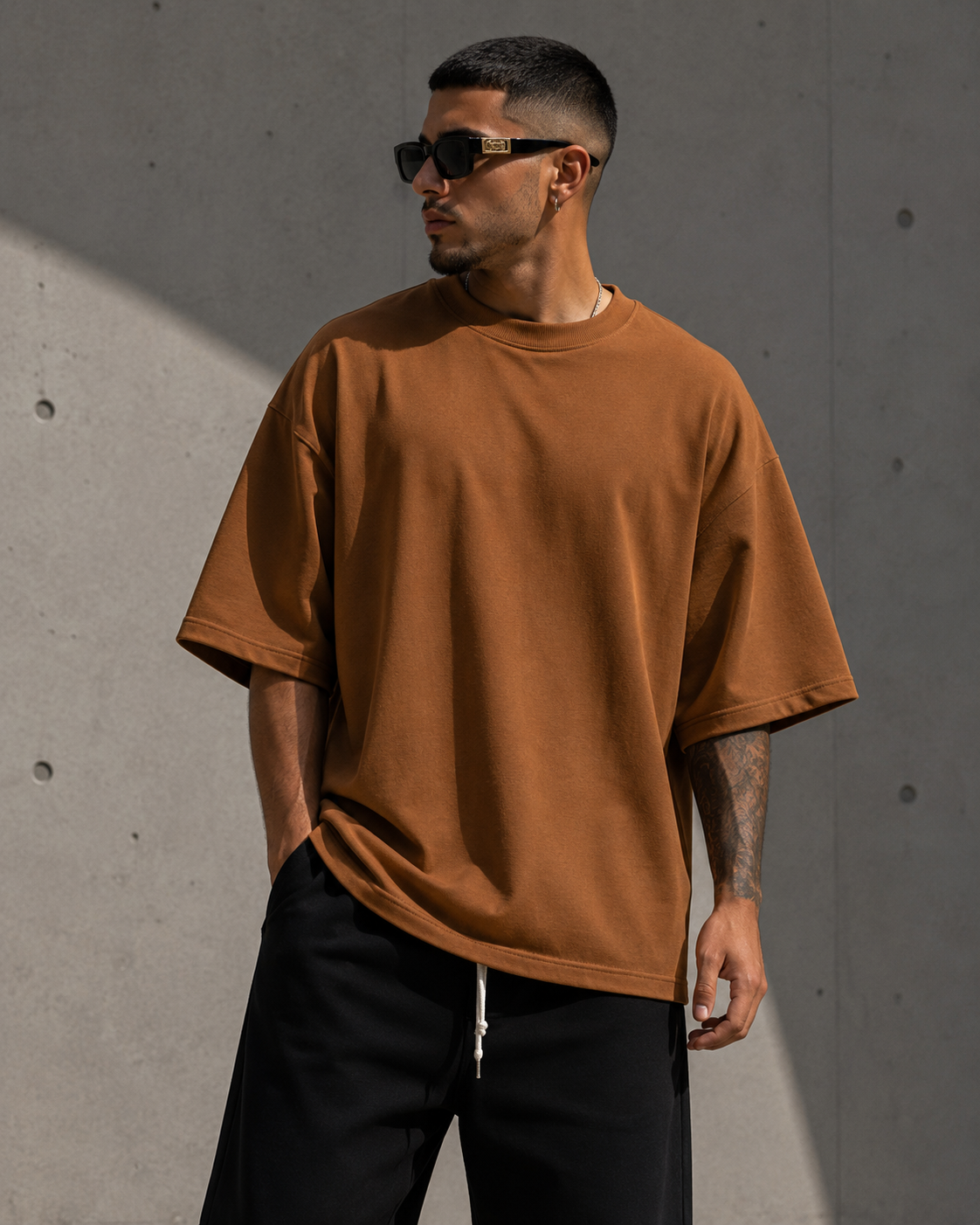 Playera Oversize Premium 260g – 100% Algodón