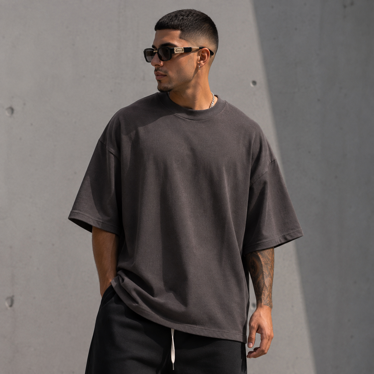 Playera Oversize Premium 260g – 100% Algodón