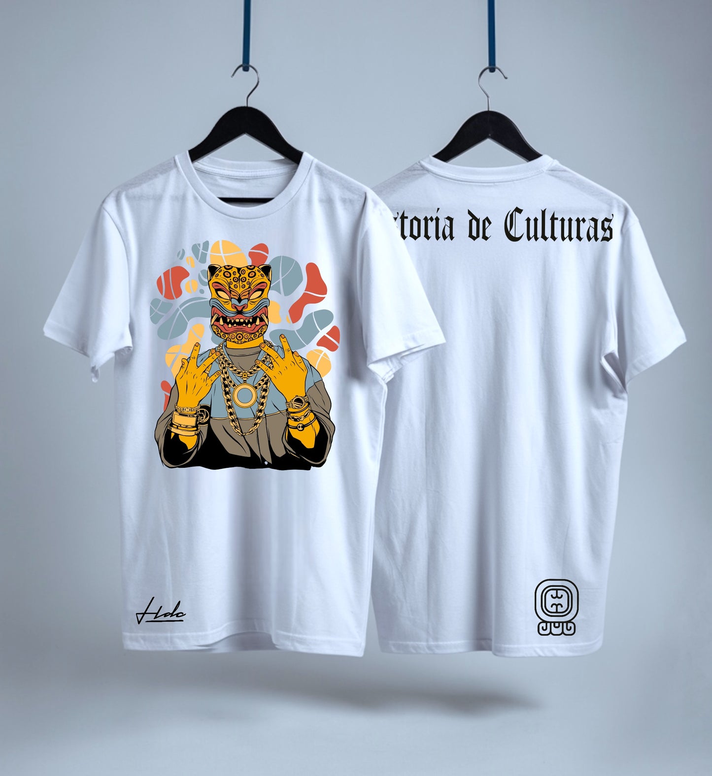 Camiseta REGULAR FIT para hombre, diseño TECUAN "HDC"