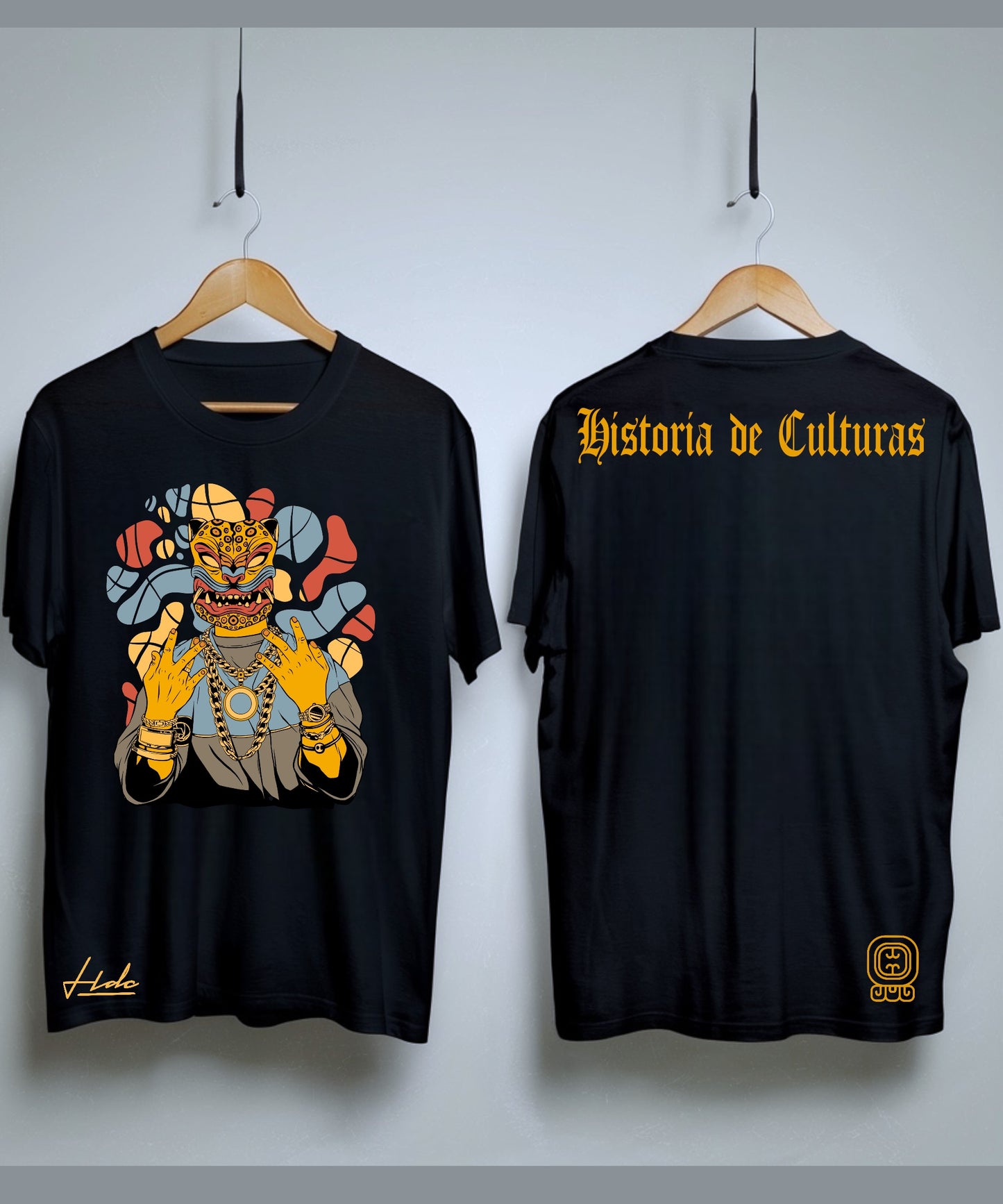 Camiseta REGULAR FIT para hombre, diseño TECUAN "HDC"